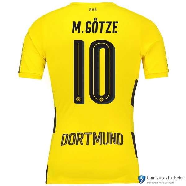 Camiseta Borussia Dortmund Primera equipo M.Gotze 2017-18